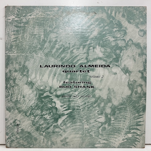 ●即決LP Laurindo Almeida / Featuring Bud Shank Volume2 pjlp-13 j35514 米オリジナル、10インチDg Mono ローリンド・アルメイダ_画像1