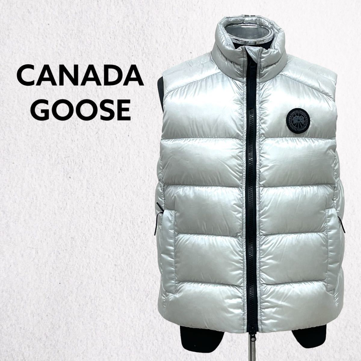 CANADA GOOSE カナダグース ブラックレーベル CYPRESS VEST ロゴ