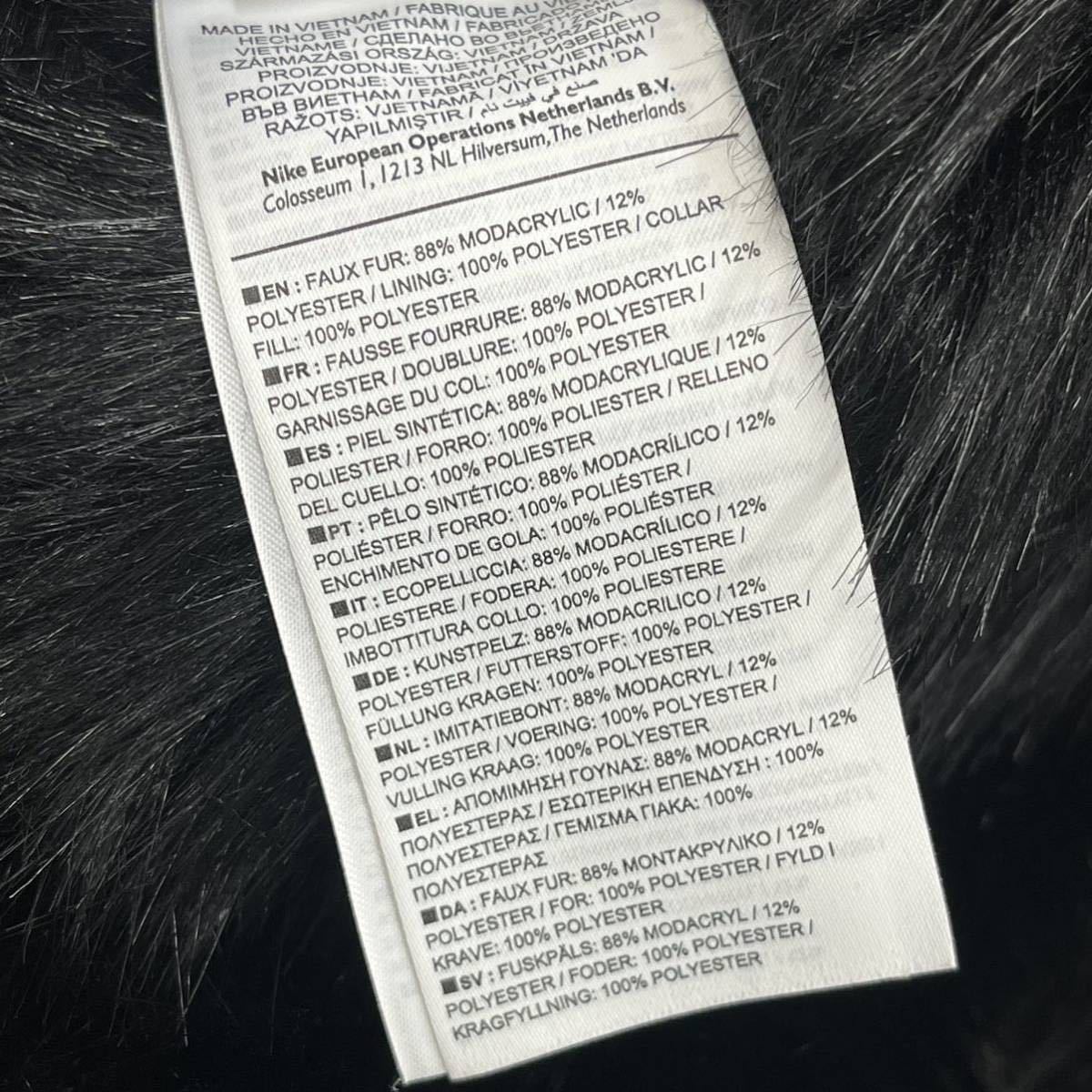 NIKE AMBUSH 18AW Reversible Faux Fur Coat ナイキ アン NIKE AMBUSH 18AW Reversible Faux Fur Coat ナイキ アン