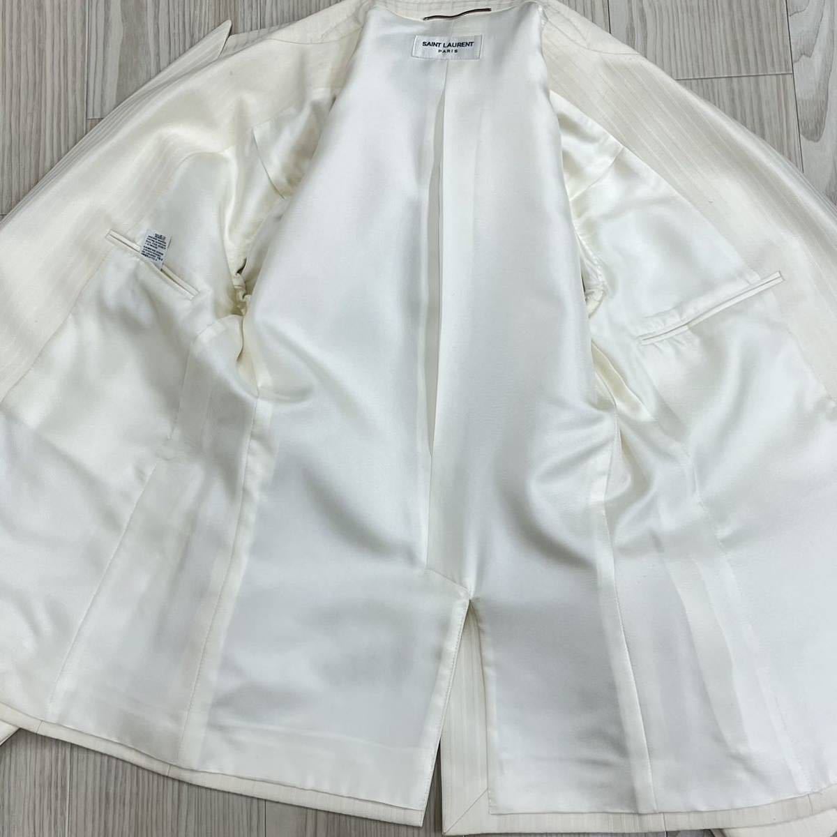 SAINT LAURENT PARIS サンローラン パリ 20SS ウール 裏地シルク