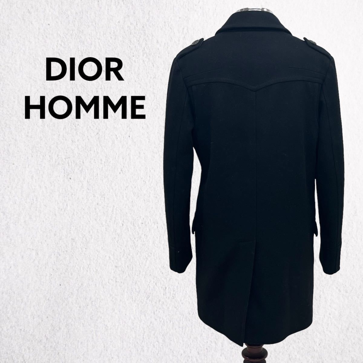 DIOR HOMME ディオールオム 06aw ウール カシミヤ混 ダブルブレスト P