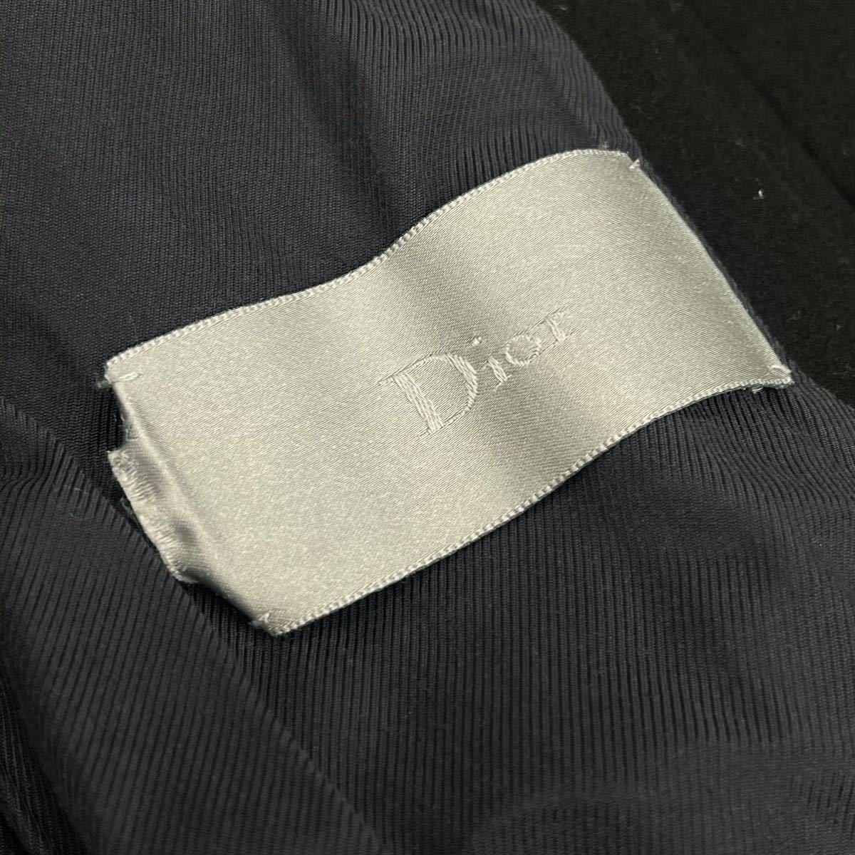 DIOR HOMME ディオールオム 06aw ウール カシミヤ混 ダブルブレスト Pコート メンズ 6HH1038404 エディ期