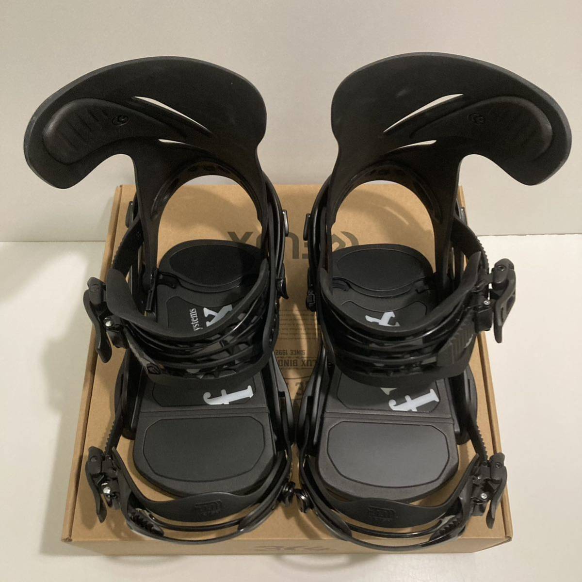 22-23 正規 新品 限定品 FLUX フラックス ビンディング GT LTD L TEAM スノーボード SNOWBOARD BINDING ジーティ リミテッド チーム 木目_画像3