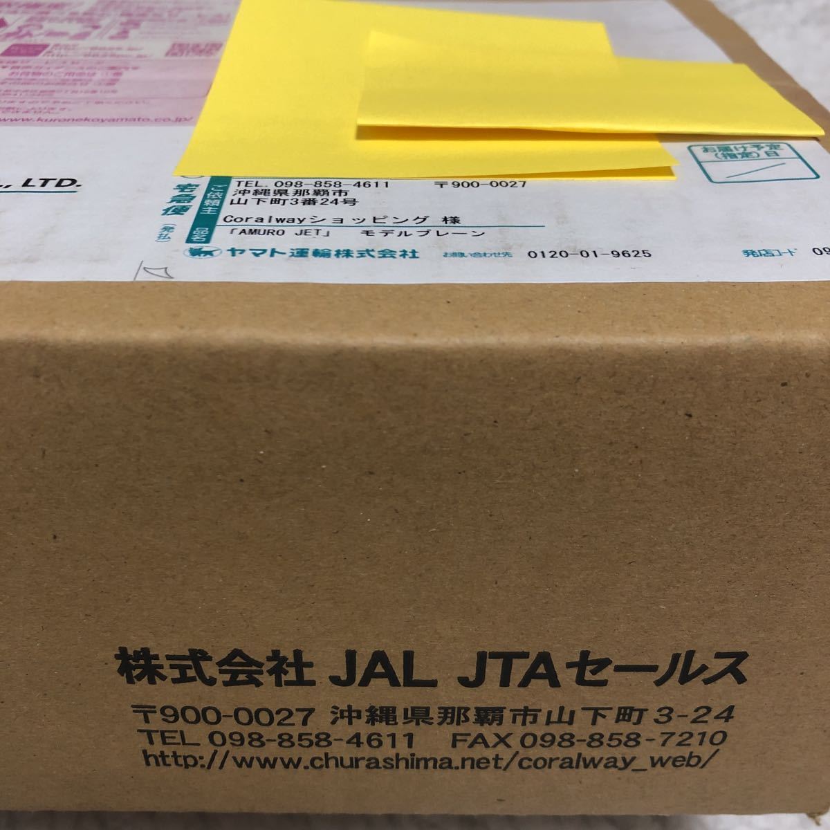 新品 未開封 届いたままの状態 安室奈美恵 飛行機 AMURO JET モデルプレーン ボーイング 737-800 木製台座タイプ JAL アムロジェット_画像4