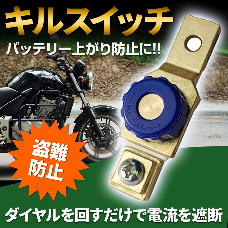 メーカー直売】 旧車 ルーカス当時もの バッテリーキルスイッチ アース