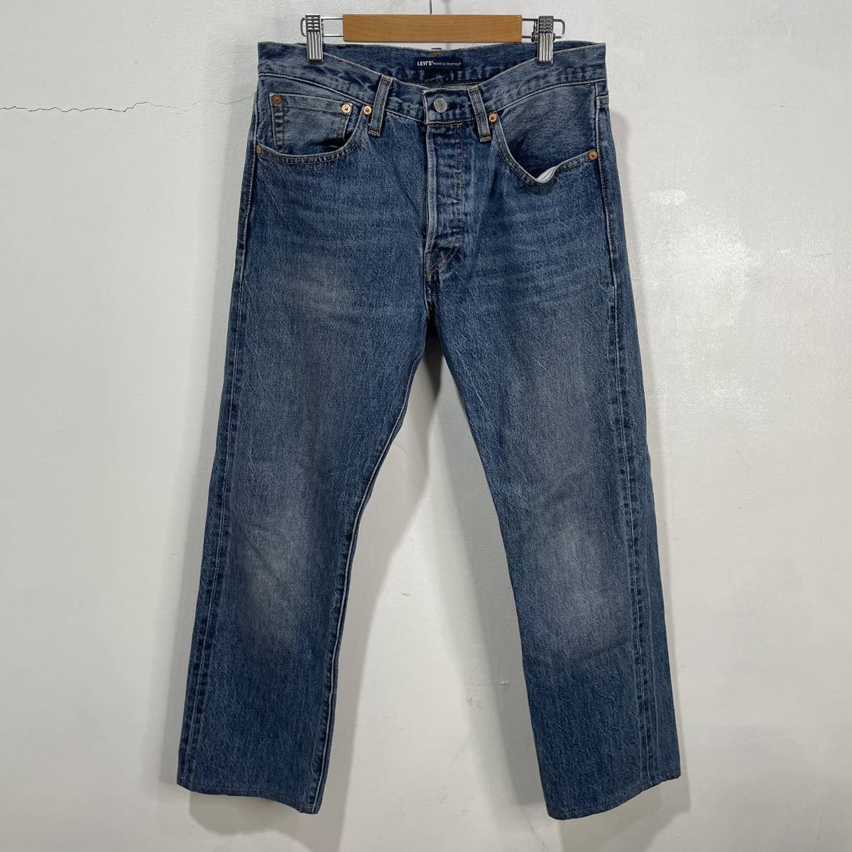 送料無料☆Levi’s☆リーバイス☆トルコ製☆501☆MADE&CRAFTED☆デニムパンツ☆ストレート☆W31L32☆A23