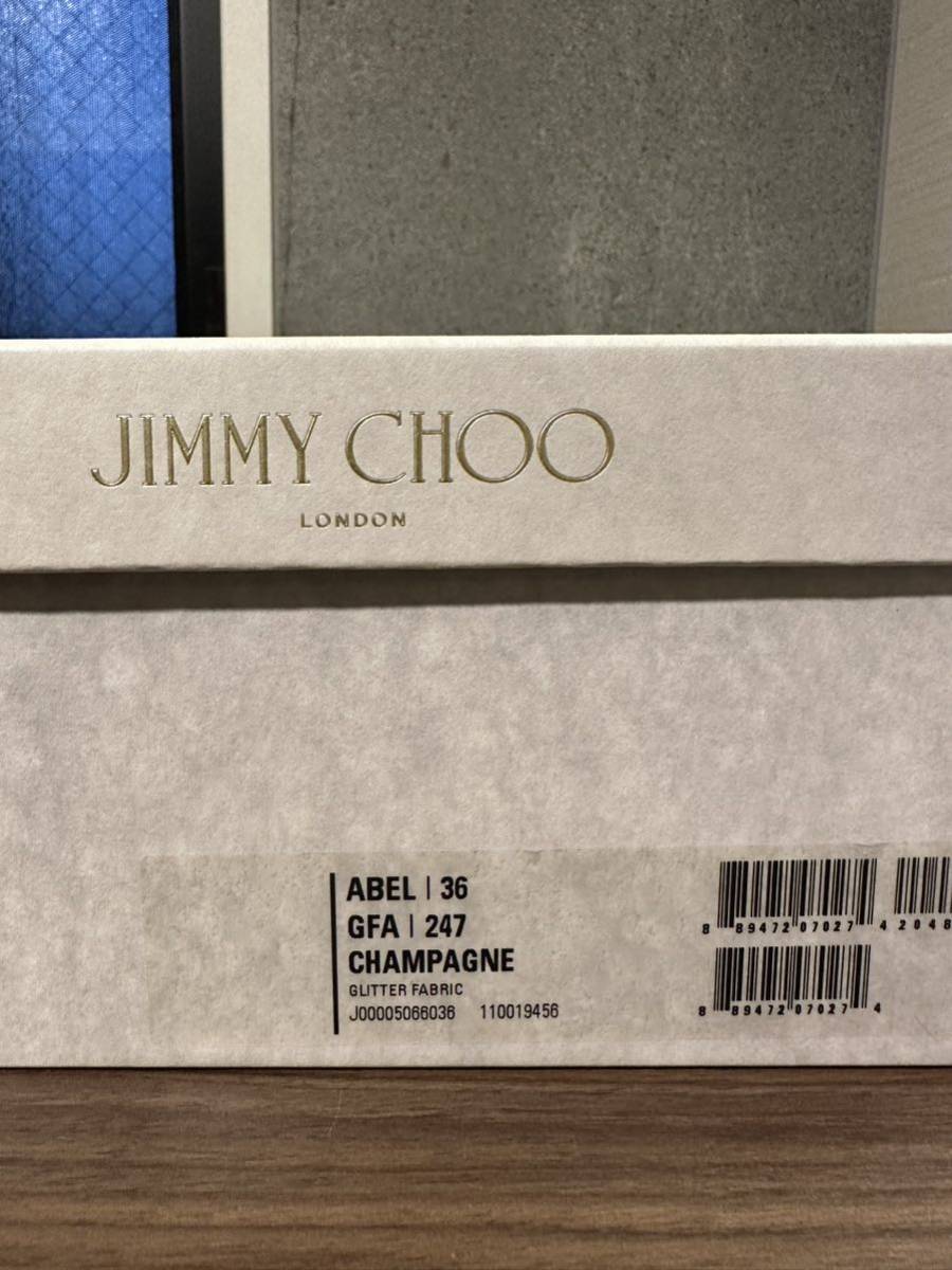 Champagne コースグリッター ファブリック・ポインテッド トゥ