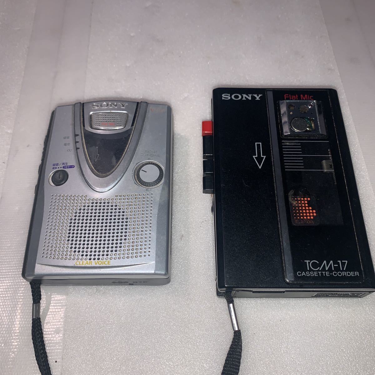 【S11】SONY カセットテープレコーダー TCM-400 ＆ S514-T6-738 SONY ソニー CASSETTE-CORDER TCM-17 2点【未確認】【郵便60サイズ】の画像1