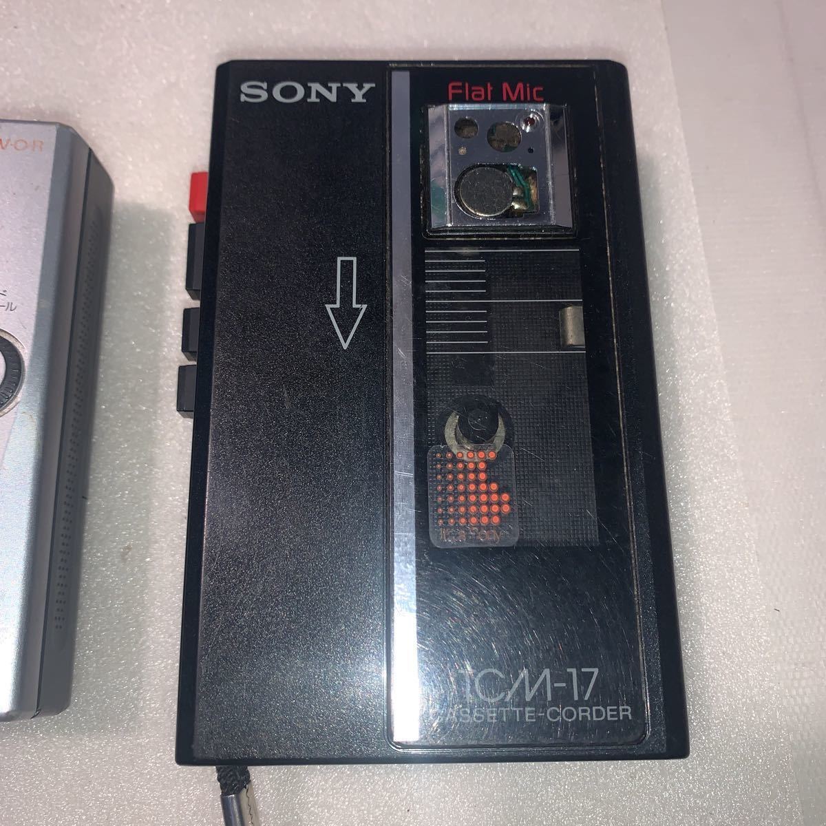 【S11】SONY カセットテープレコーダー TCM-400 ＆ S514-T6-738 SONY ソニー CASSETTE-CORDER TCM-17 2点【未確認】【郵便60サイズ】の画像3
