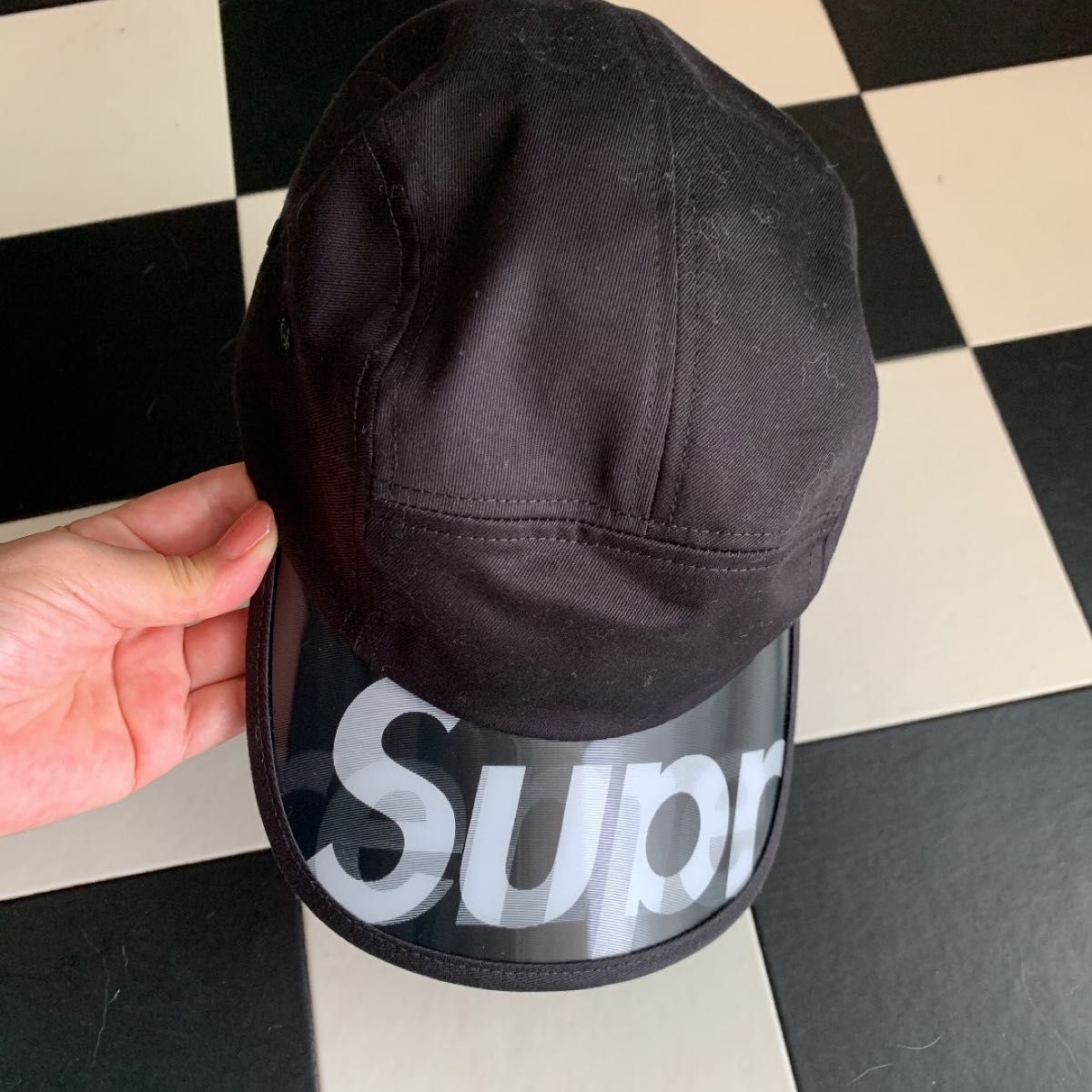 シュプリーム supreme Lenticular Visor Camp Cap キャンプキャップ