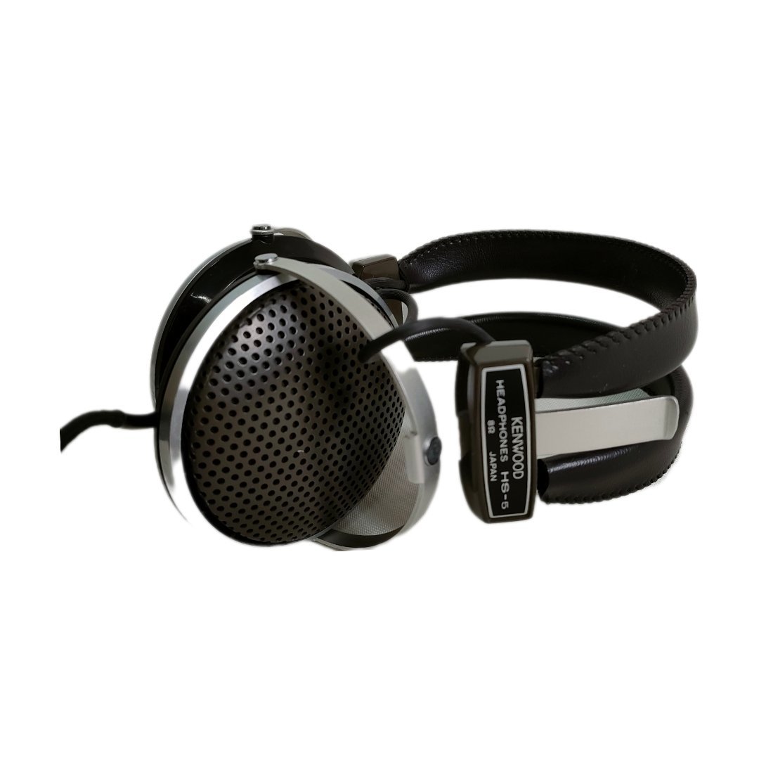 Yahoo!オークション 5 KENWOOD HS5 通信機用ヘッドホン 現状品 本...