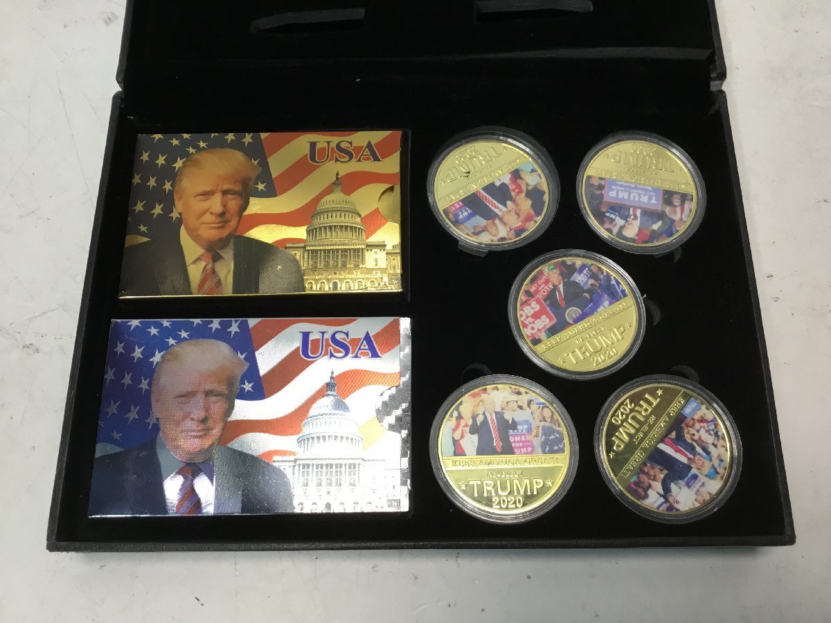 ★TRUMP 2020 トランプ アンティークコイン NGC PCGS Donald Trump 2020 Collector's GIFTセット 現状品0.80kg★の画像3
