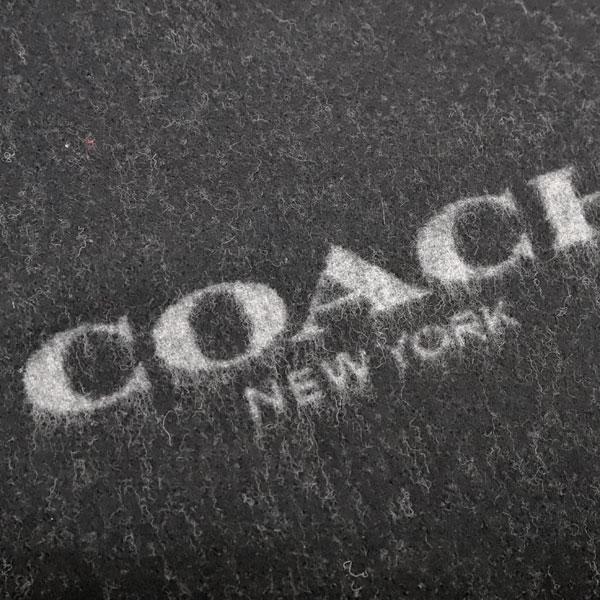 ◆新品/正規品◆【COACH★76053-RI6】コーチ シグネチャー スカーフ マフラー カシミヤ混 男女兼用 定価39,600円 保存袋付き♪ 即決!! _画像6