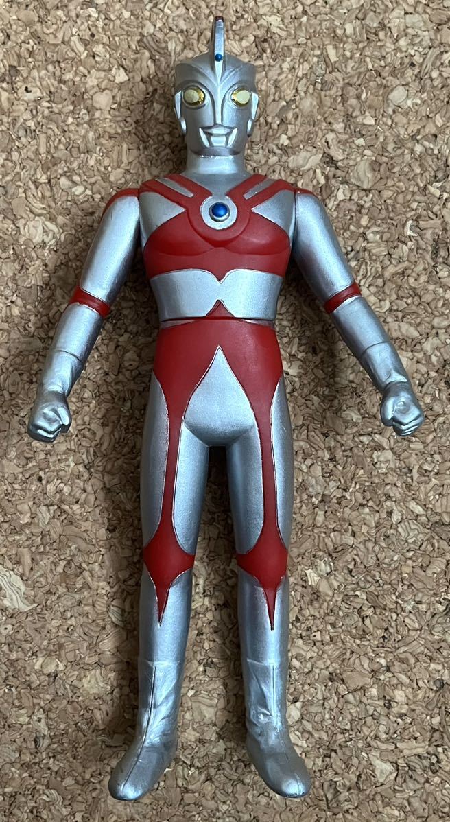 ウルトラヒーローシリーズ NEWパッケージ版 ウルトラマンエース 中古 ソフビ フィギュア 2000 バンダイ ウルトラマン ウルトラマンA