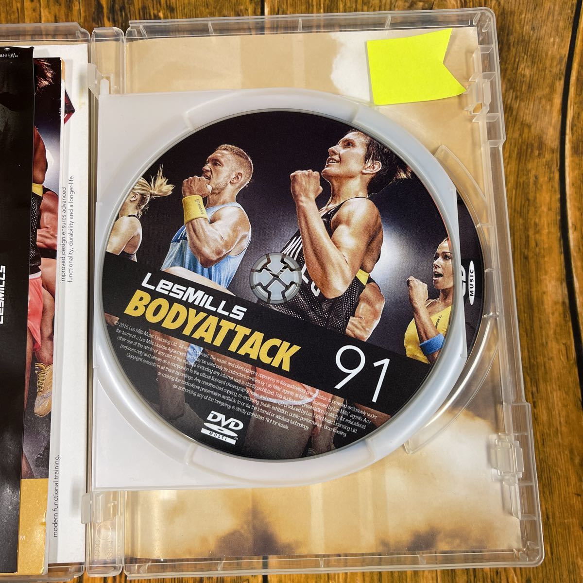 91　★レスミルズ★Lesmills★DVD★CD★中古★BODYATTACK91　★ボディコンバット★再生確認済み★3点セット_画像3