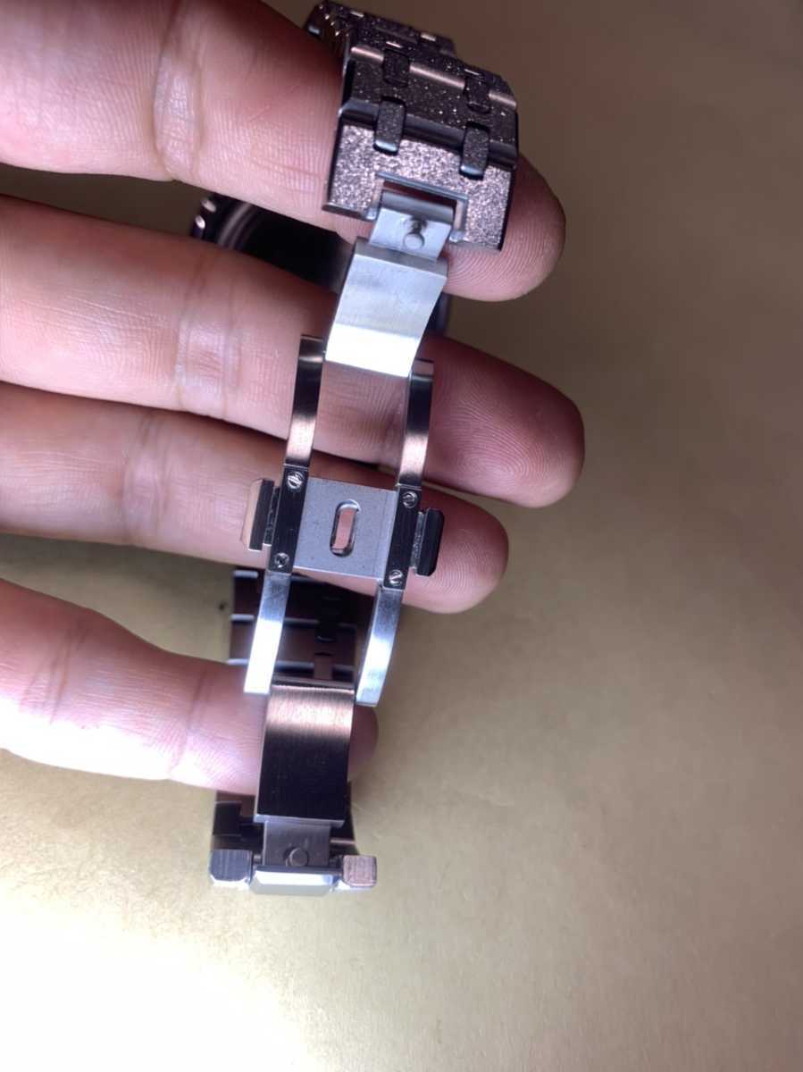 GA2100 第3世代 フロスト銀メタル カシオーク ステンレス メタル GA2100 第3世代 フロスト銀メタル カシオーク ステンレス メタル