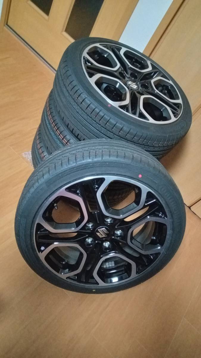 2022新作 新車外し スズキ ZC33S タイヤ 2本 195 45R17 コンチネンタル
