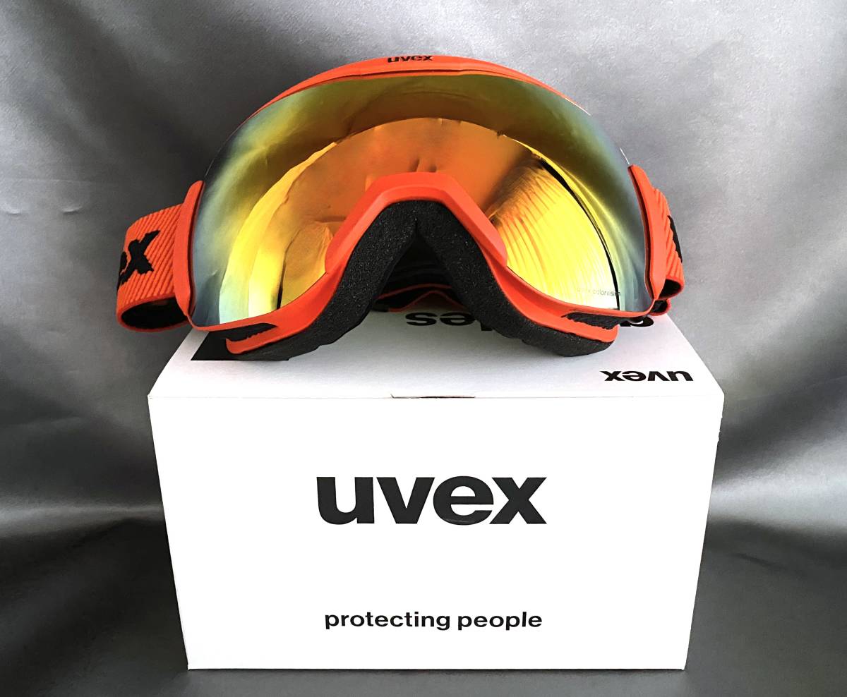 アジアンフ uvex(ウベックス) スキースノーボードゴーグル ユニ