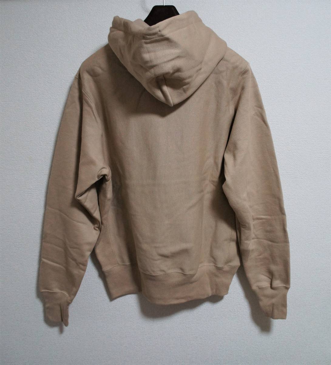 URBAN OUTFITTERS 別注カラー【新品】サイズ:US S JPN L Champion UO Exclusive Reverse Weave Hoodie 12oz リバースウィーブパーカ TAUPE3_画像4