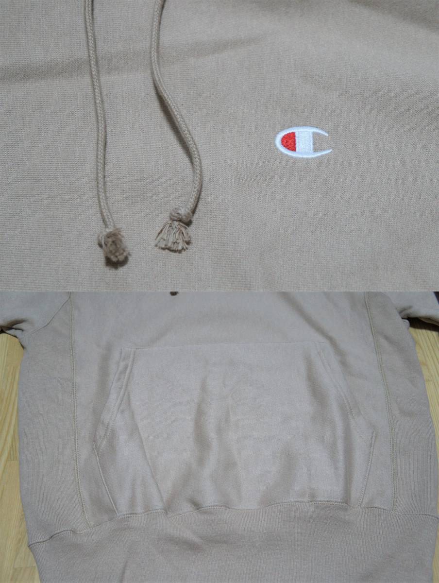 URBAN OUTFITTERS 別注カラー【新品】サイズ:US S JPN L Champion UO Exclusive Reverse Weave Hoodie 12oz リバースウィーブパーカ TAUPE3_画像7