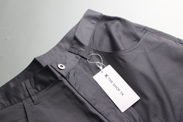  postage 370 jpy [ new goods ] Takeo Kikuchi The Shop TK men's stretch ba Rune pants M dark gray /74316(5A083