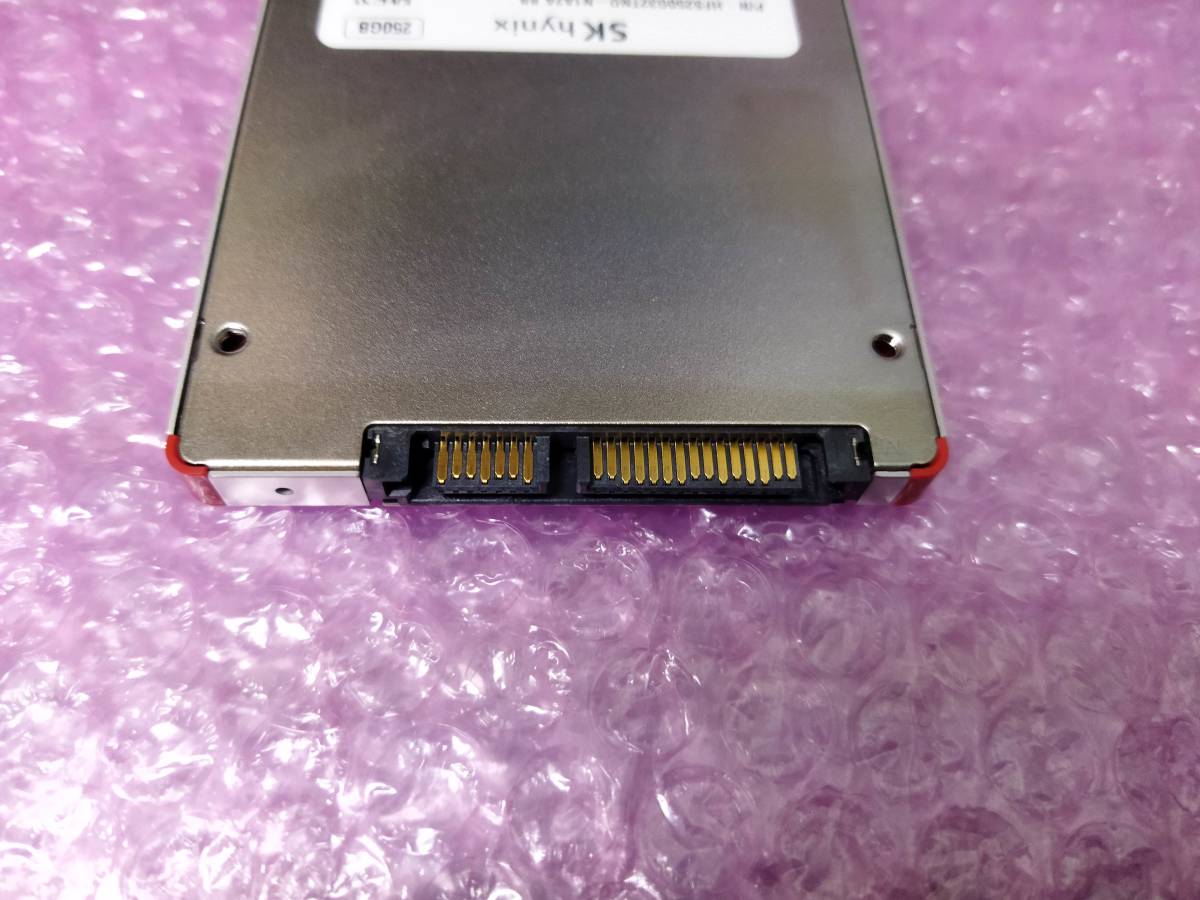 健康状態 正常確認 SSD SKhynix HFS250G32TND 250GB SATA_画像3