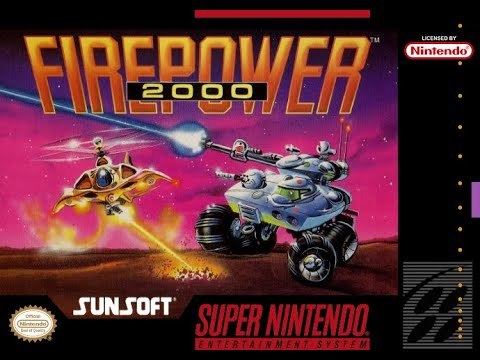 ★送料無料★北米版 スーパーファミコン Firepower 2000 スーパーSWIV SNES