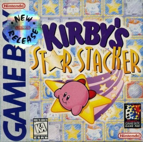 海外限定版 海外版 ゲームボーイ カービィのきらきらきっず Kirby's Star Stacker Game Boy