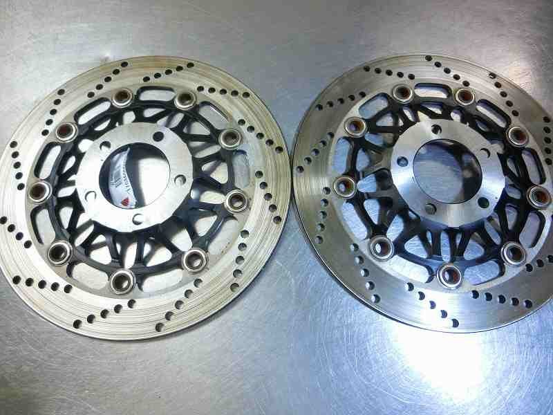 全国組立設置無料 front brake rotor フロントブレーキディスクスズキGSX400 SSNカタナGSX 400 1992 92 Front Brake Disc Suzuki GSX400 SSN Katana GSX tyroleadership.com