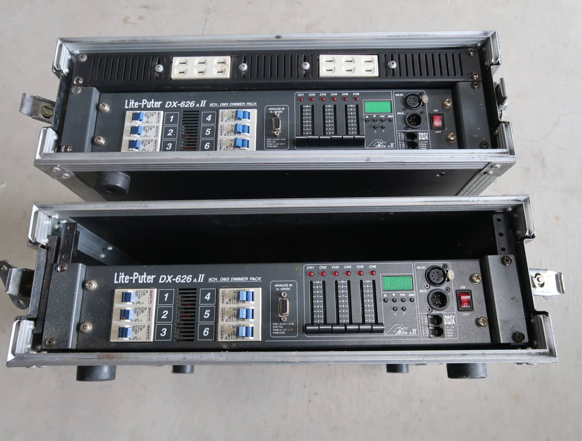 ヤフオク! - LITEPUTER DX-626AII DMX照明調光ユニ...