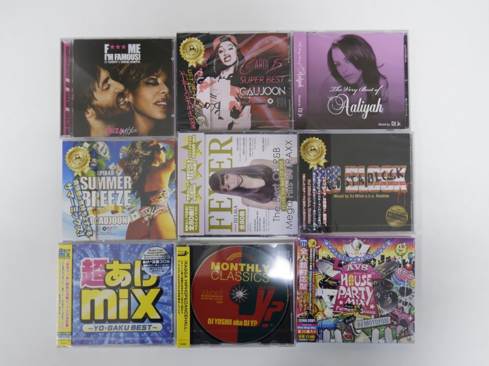 福袋 MixCD 9枚セット MIX CD 洋楽 オールジャンル ヒップホップ エレクトロ カバー 洋楽 MixCD MIX CD Manhattan Recordsの画像1