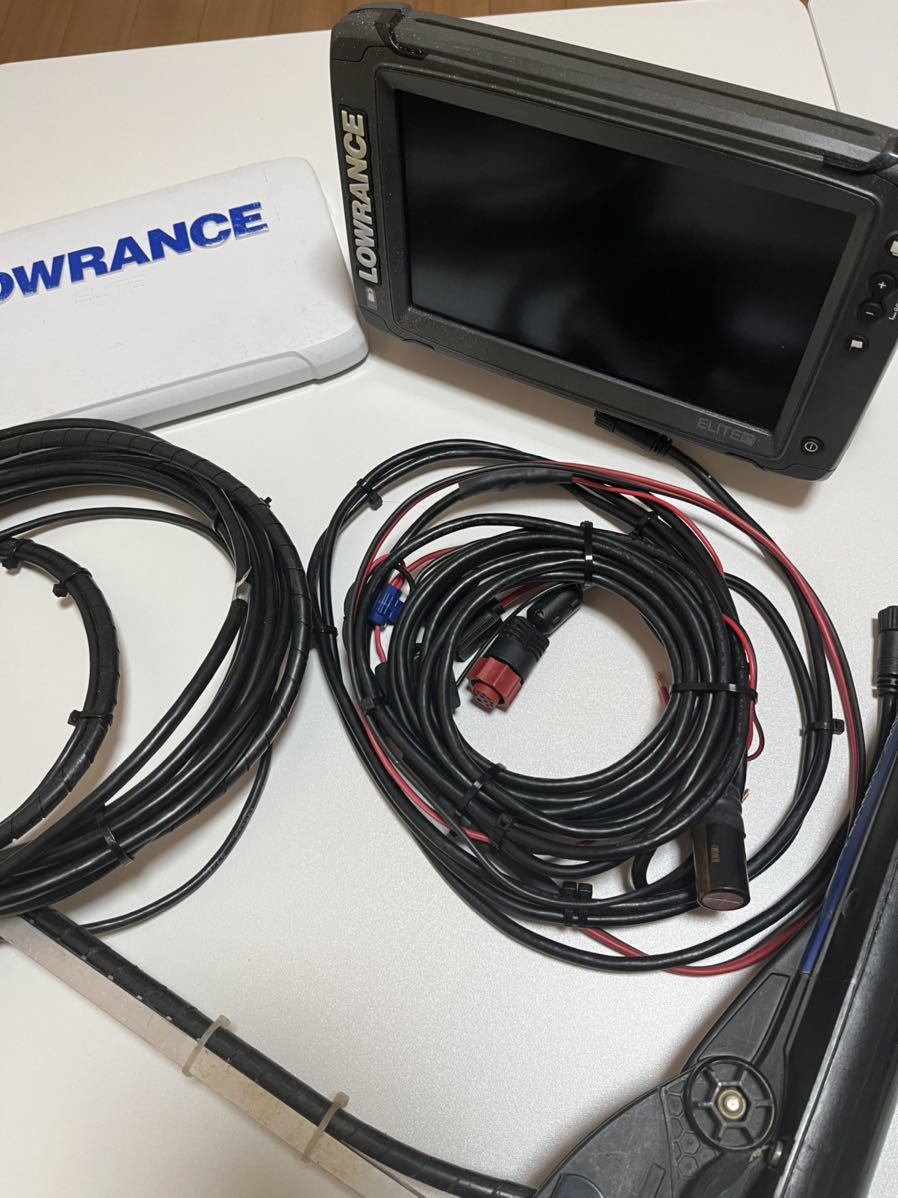 国内正規品 魚群探知機 LOWRANCE ローランス Elite-9 Point-1 Antenna