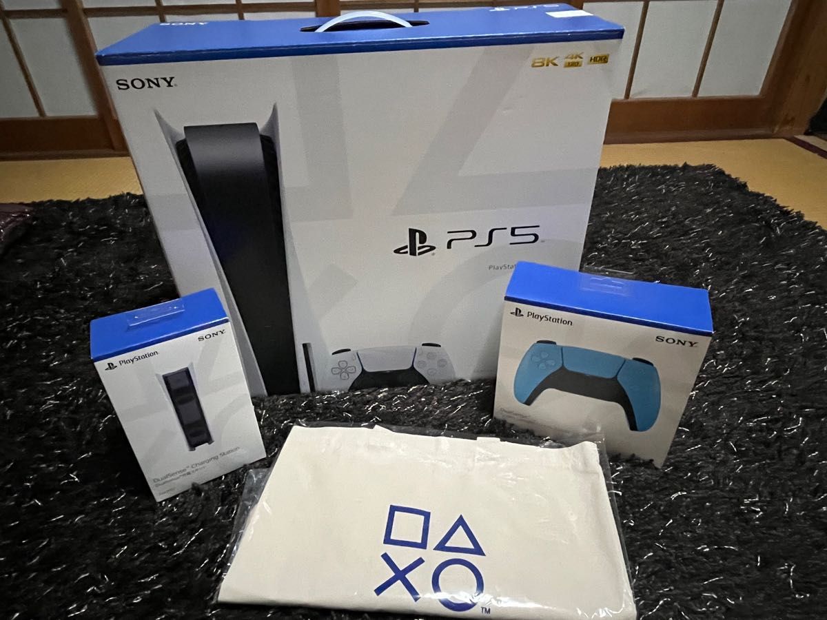 美品】コントローラ2個 PS5本体 プレステ5 PS5 PlayStation5