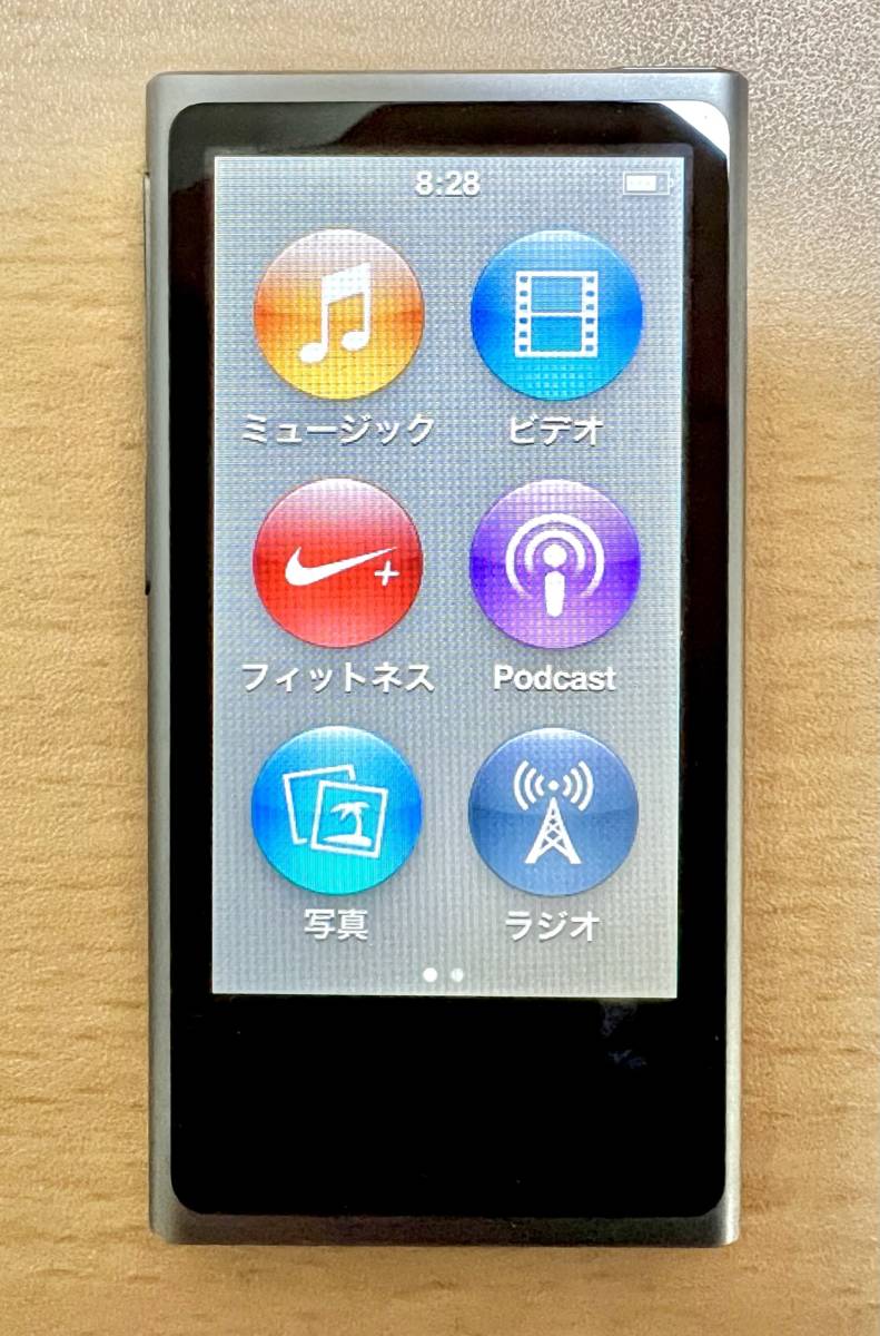 ヤフオク! - Apple ipod nano 第7世代 16GB スペースグレイ 