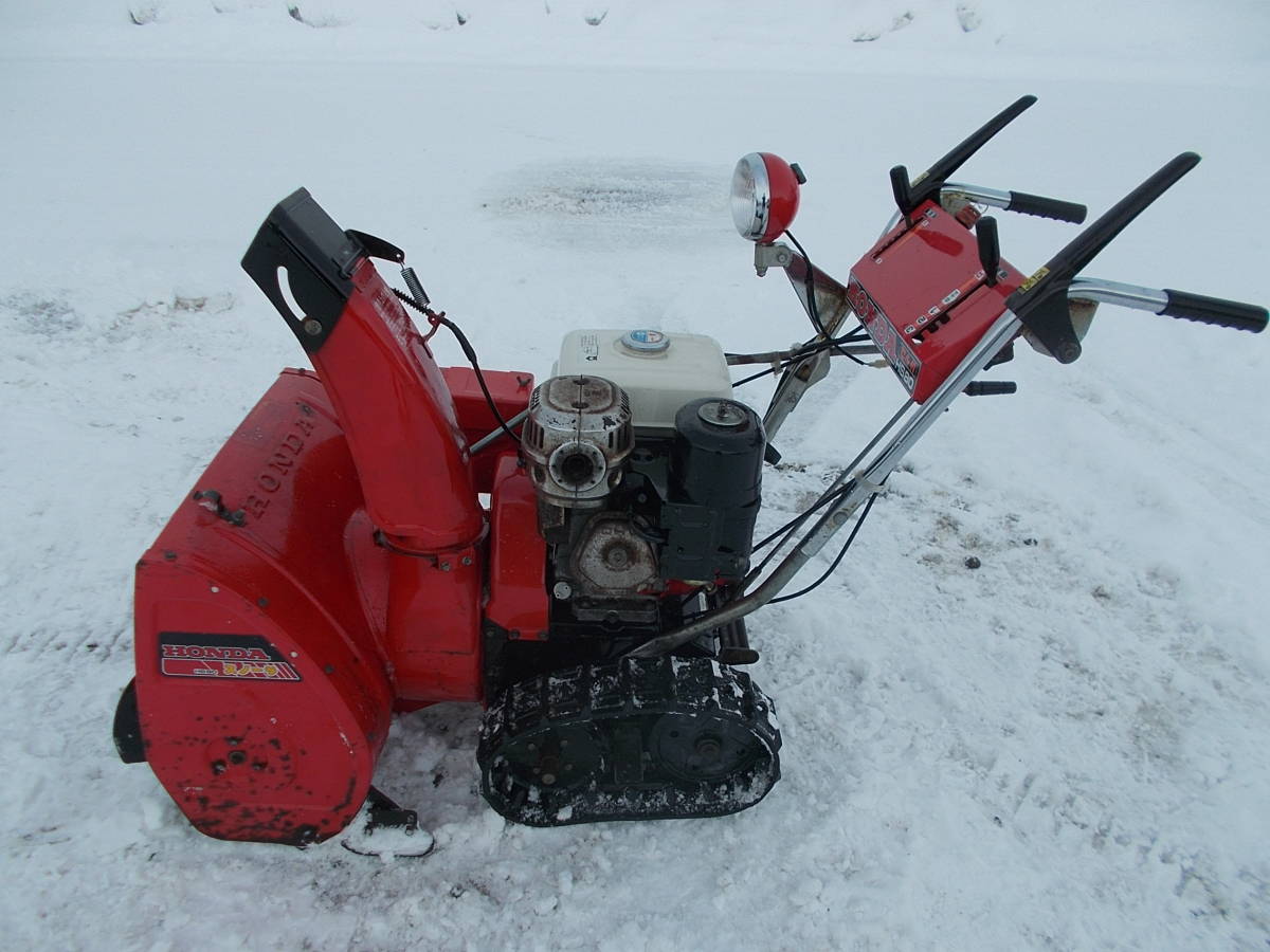 ホンダ除雪機 HS80 セル付き 動作確認済みですがジャンク出品 ホンダ除雪機 HS80 セル付き 動作確認済みですがジャンク出品