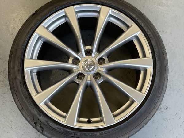 日産 スカイラインクーペ 純正ホイール 19インチ エンケイ製 売切