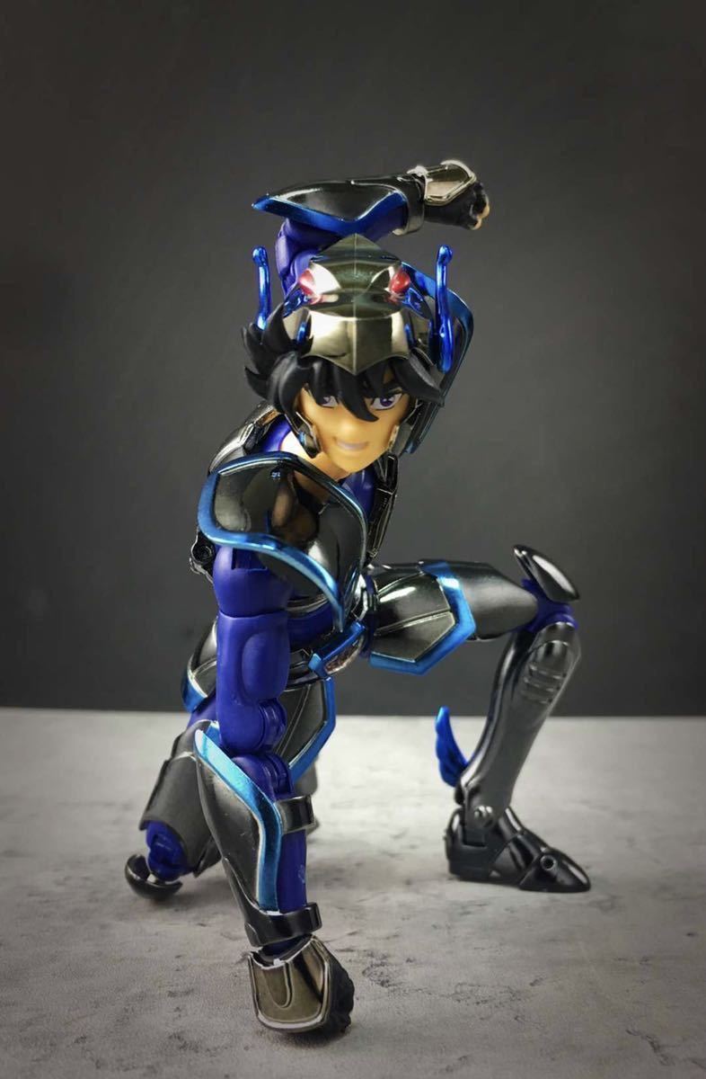 新品 金属製 フィギュア 暗黒ペガサス 初期青銅聖衣EX風 暗黒聖 新品 金属製 フィギュア 暗黒ペガサス 初期青銅聖衣EX風 暗黒聖