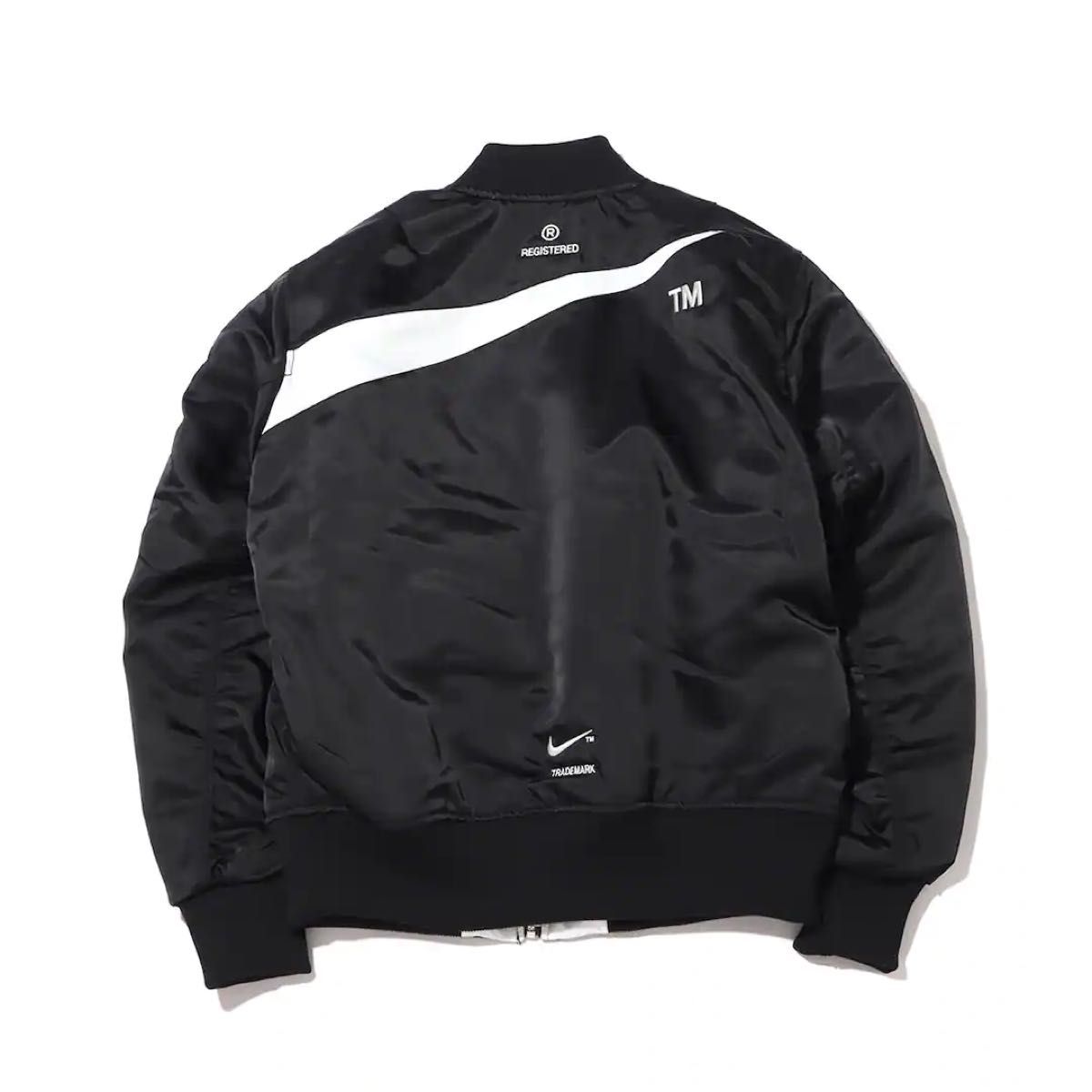 NIKE NSW SYNFL SWOOSH BOMBER ボンバージャケット 黒