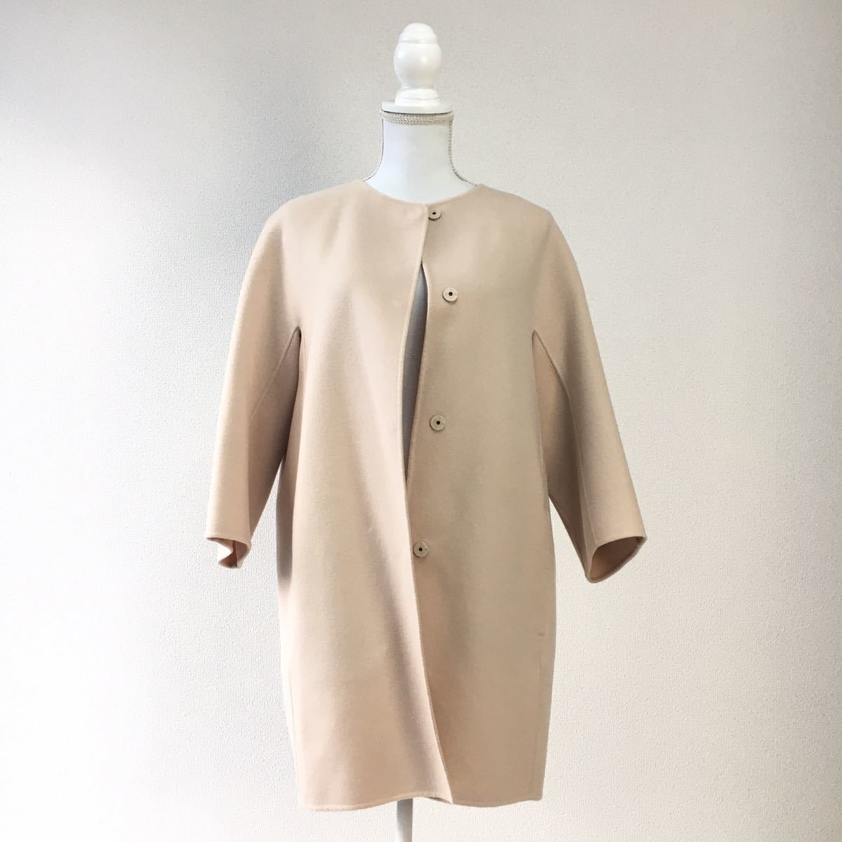 美品 MaxMara マックスマーラ クチートアマーノ ダブルフェイス コート
