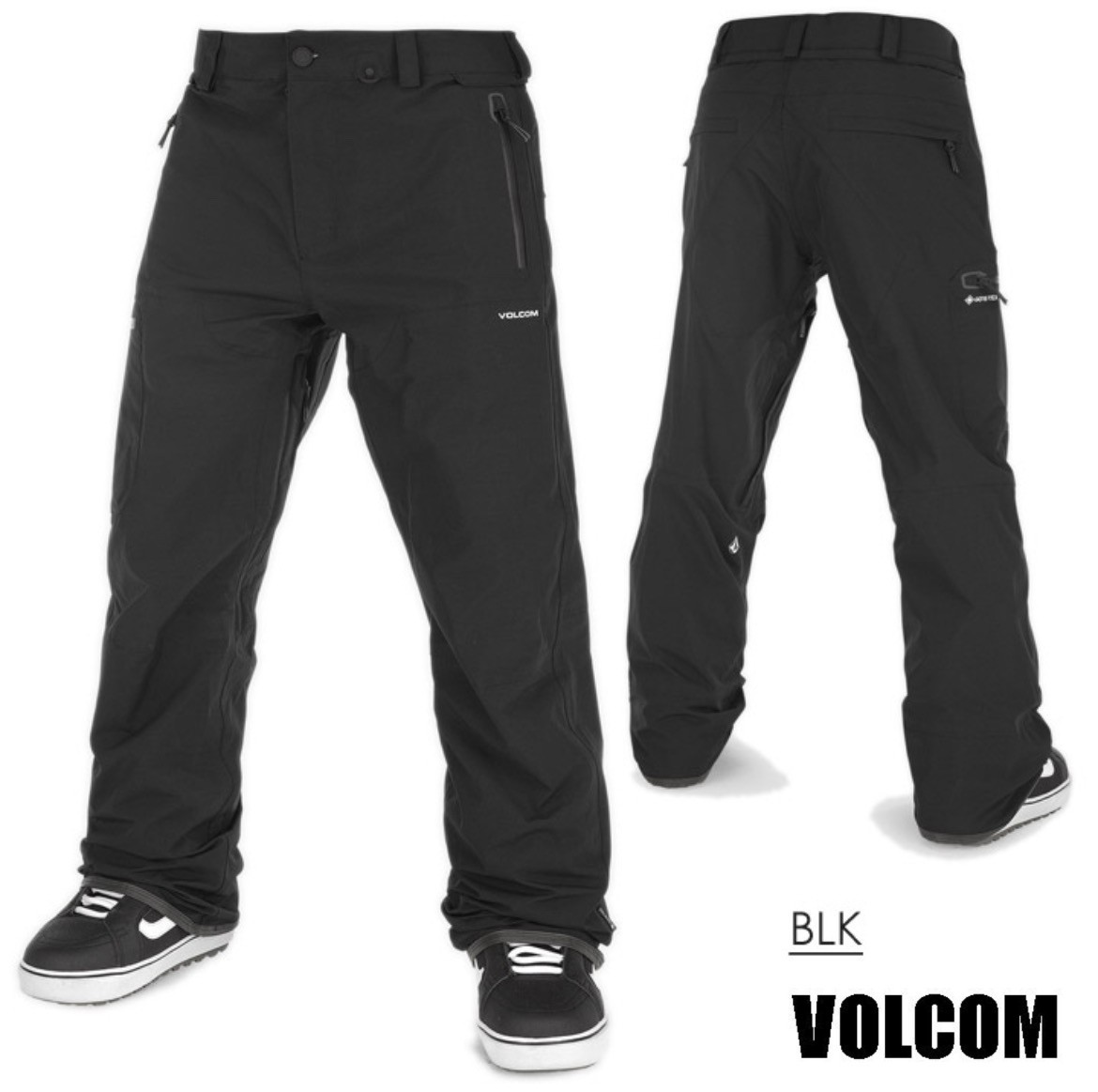 【22-23】VOLCOM L GORE-TEX PNT BLACK ボルコム スノーボードウェア パンツ　メンズ 　Mサイズ