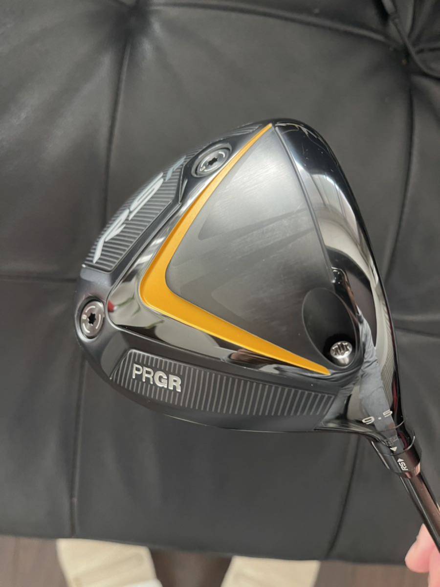 送料無料 極美品 練習場のみ プロギア RS F JUSTドライバー○9.5度