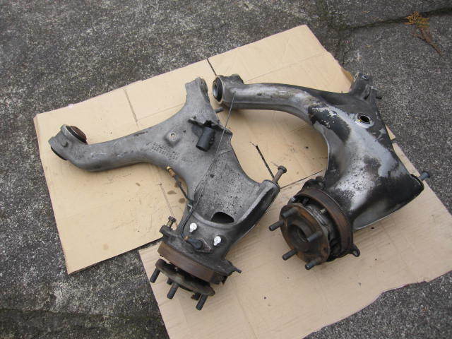 965 Porsche 964 3.6 turbo banana arm rear trailing arm left right set Swing Arm rear axle turbo look 