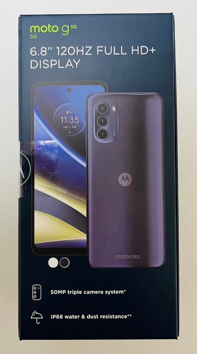 家電・スマホ・カメラmoto g 52j 5G 指紋センサー修理済み