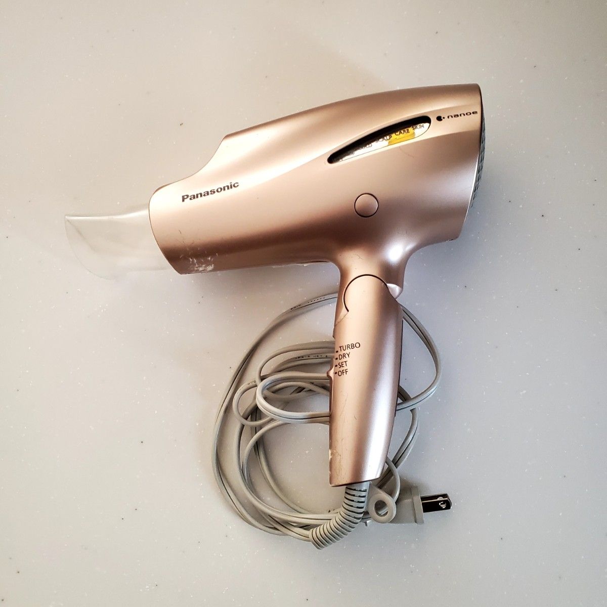 Panasonic EH-NA99-RPナノケアヘアードライヤージャンク品 - 健康