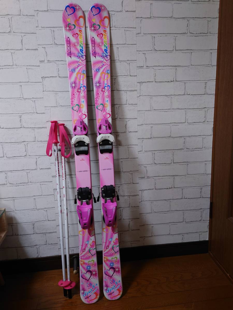 一流の品質 126cm スキー板 ストック ブーツ thecarestaff.com
