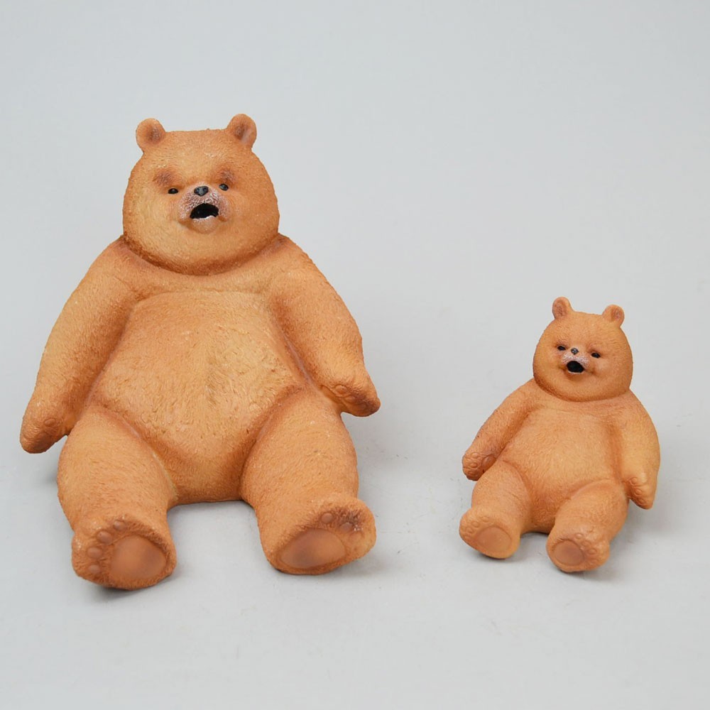 dado Bear 2 set LS size resin garden objet d'art 