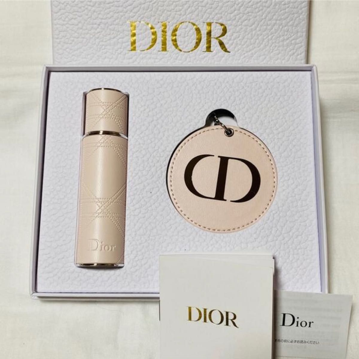 Christian Dior ディオール ノベルティ 香水 トラベルスプレー ブルーミングブーケ コンパクトミラー 新品未使用｜PayPayフリマ