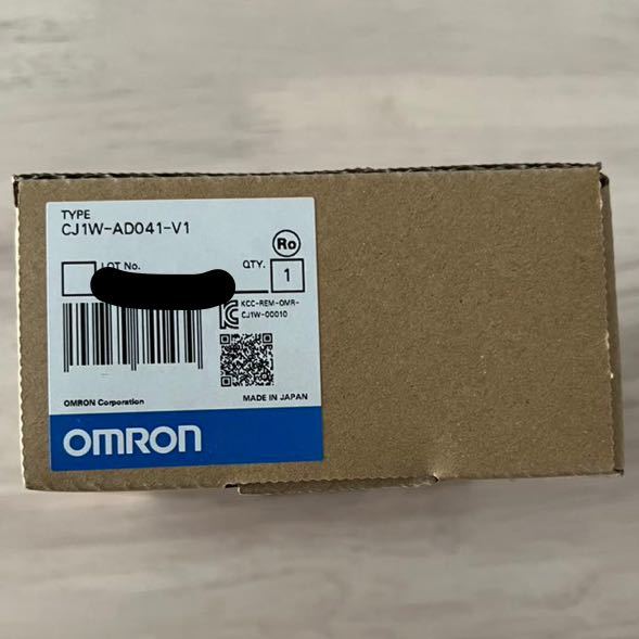新品未開封】オムロン アナログ入力ユニット CJ1W-AD041-V1 2022年製