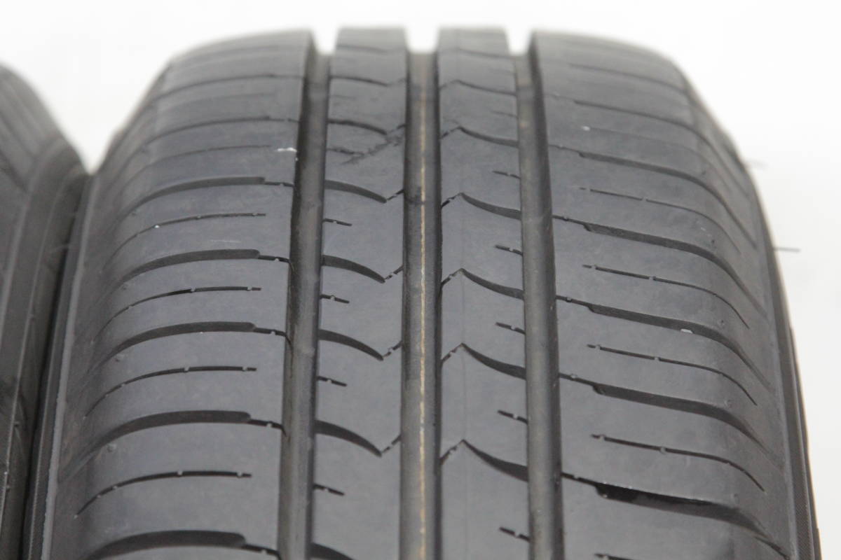 T1/条件付送料無料 20年製 バリ山 GOODYEAR EfficientGripECO 175/65R14×5J +45 4H PCD100 4本セット キューブ 等_画像7