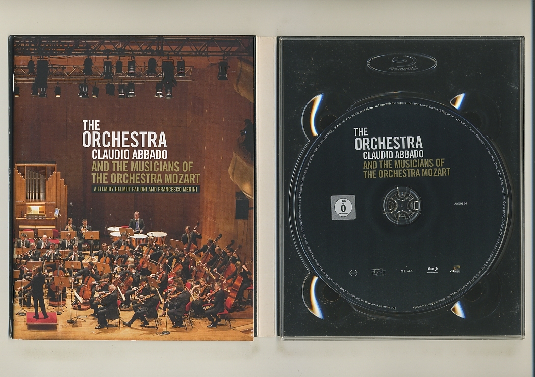 Blu-ray* documentary klau Dio *abado.mo-tsaruto orchestral music .. music house .. The *o-ke -stroke laAbbado Orchestra Mozart